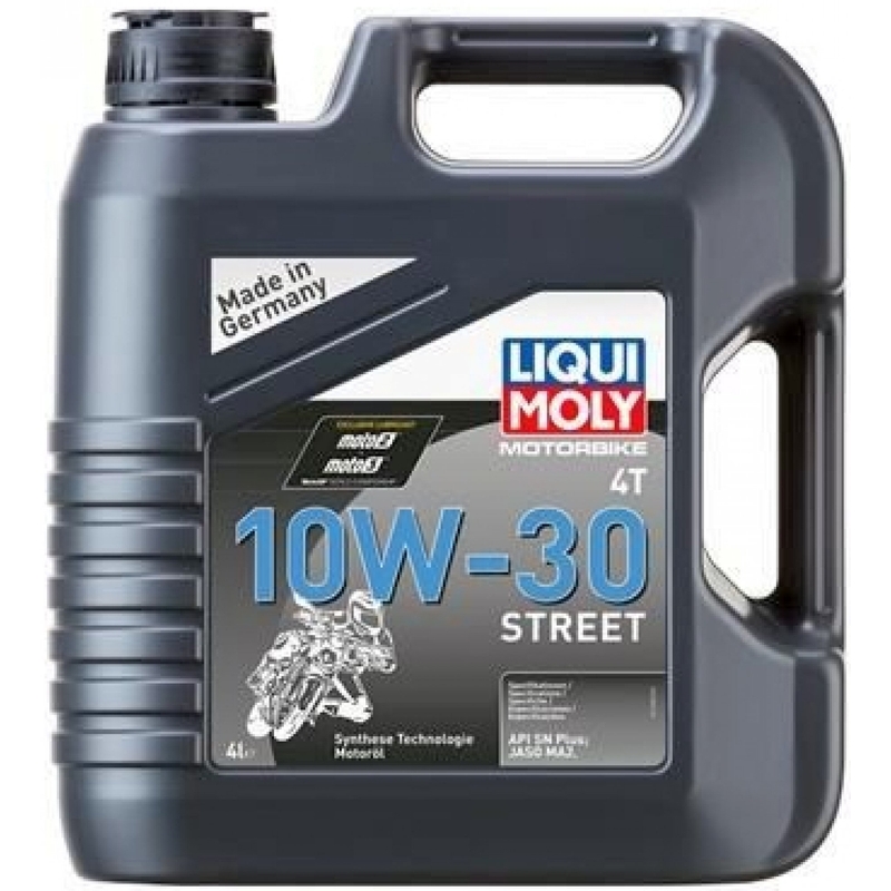 Huile moteur LIQUI MOLY Moto 4T 10W30 Street 4 l