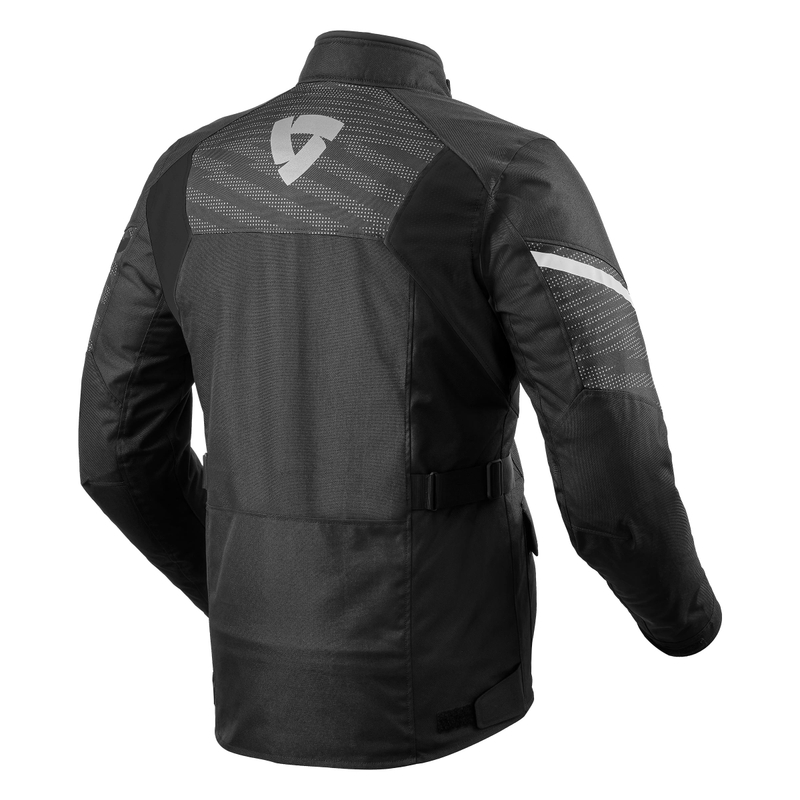 Revit Duke H2O blouson moto noir soldes