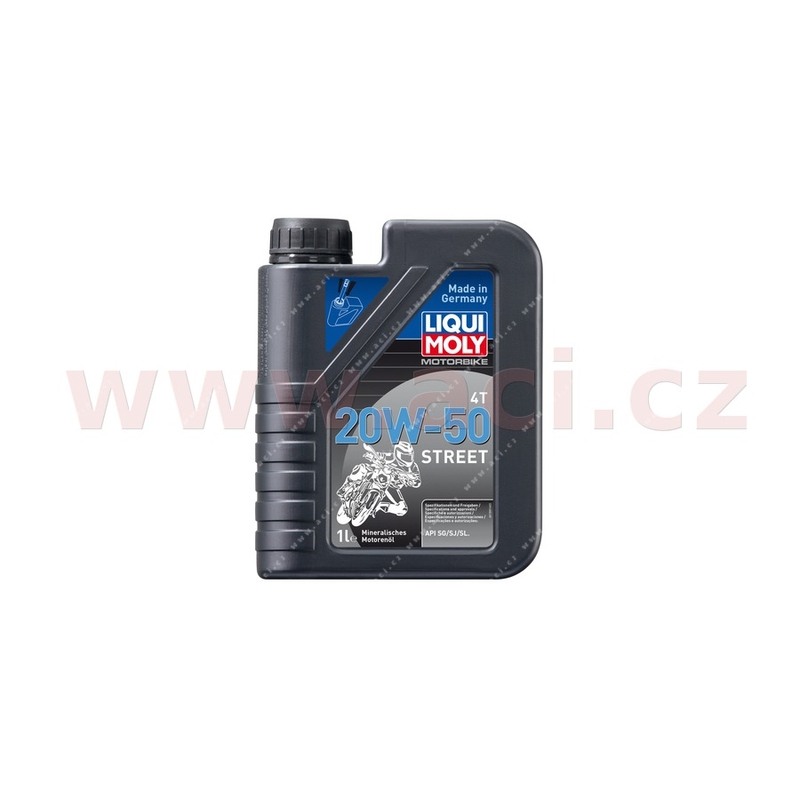 Huile moteur LIQUI MOLY Moto 4T 20W50 Street 1 l