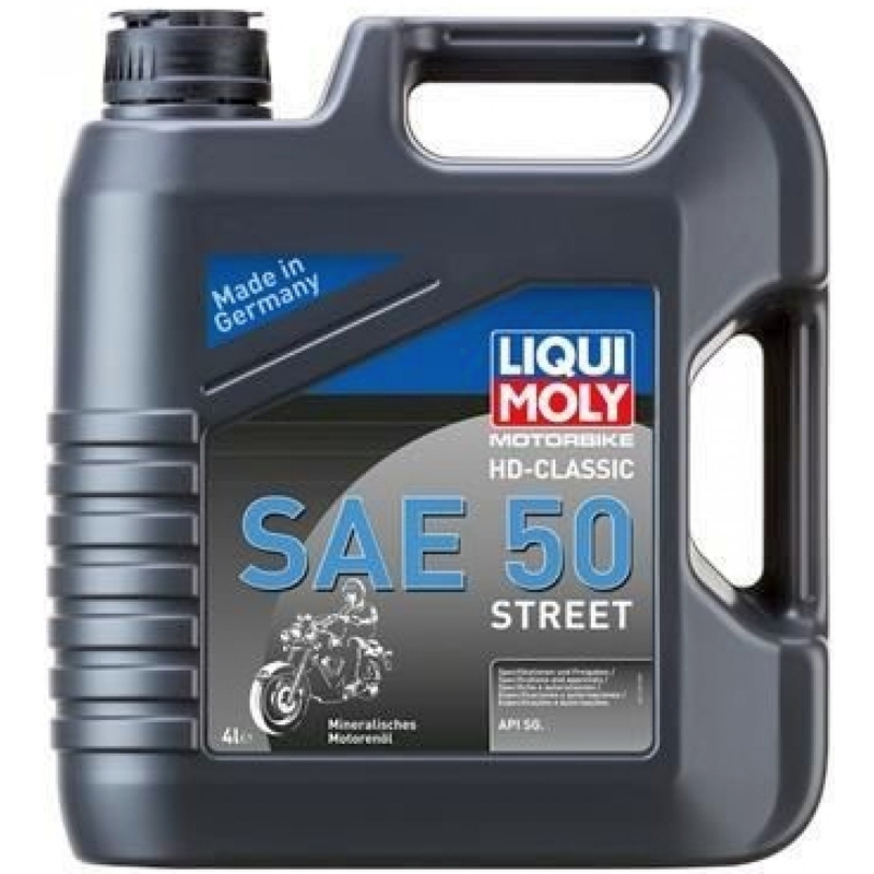 Huile moteur LIQUI MOLY Moto HD-Classic SAE 50 Street 4 l