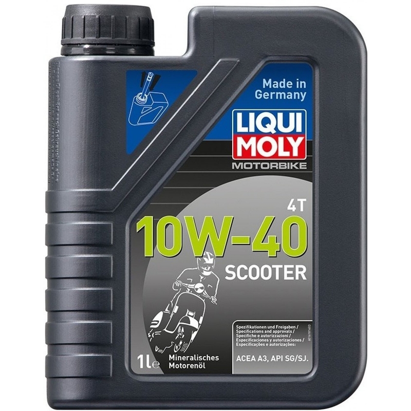 Huile moteur LIQUI MOLY Moto 4T 10W40 Scooter 1 l