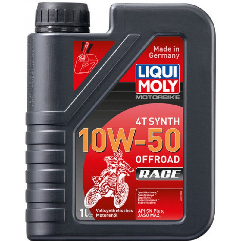 Huile moteur LIQUI MOLY Moto 4T Synth 10W50 Offroad Race 1 l