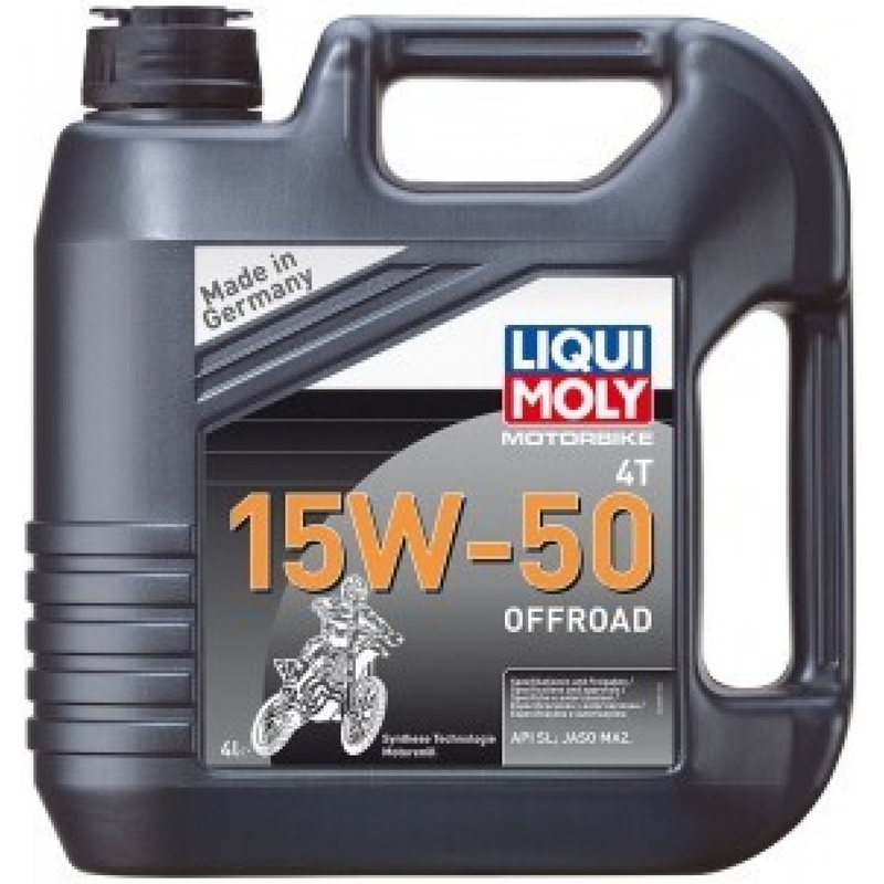 Huile moteur LIQUI MOLY Moto 4T 15W50 Offroad 4 l