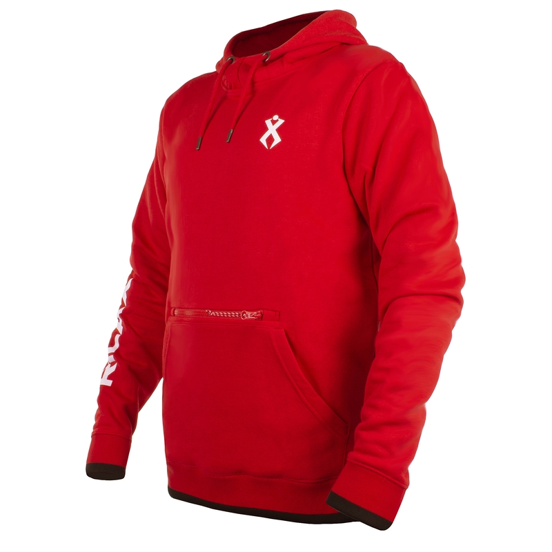 Sweat-shirt hommes Rilax Klob rouge