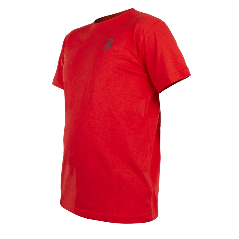 T-shirt homme Rilax Morik rouge soldes