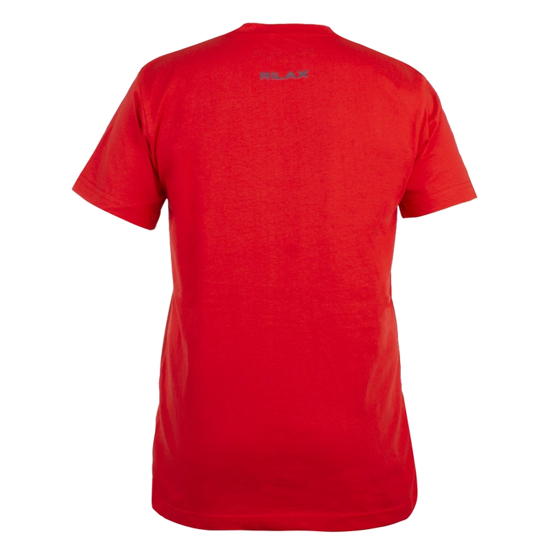T-shirt homme Rilax Morik rouge soldes
