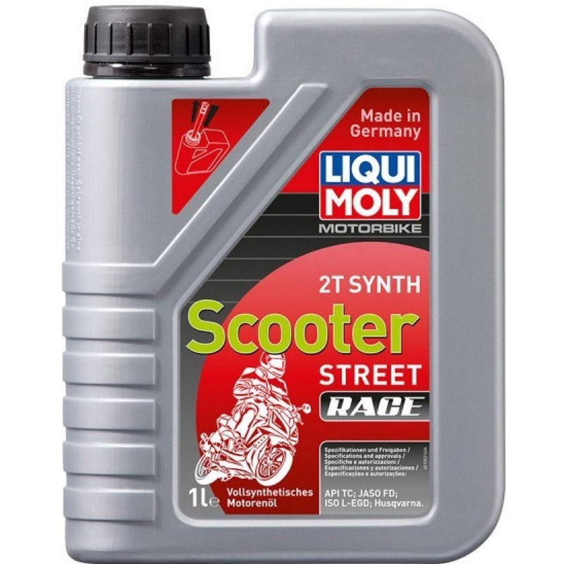 Huile moteur LIQUI MOLY pour moto 2T Synth Scooter Race 1 l
