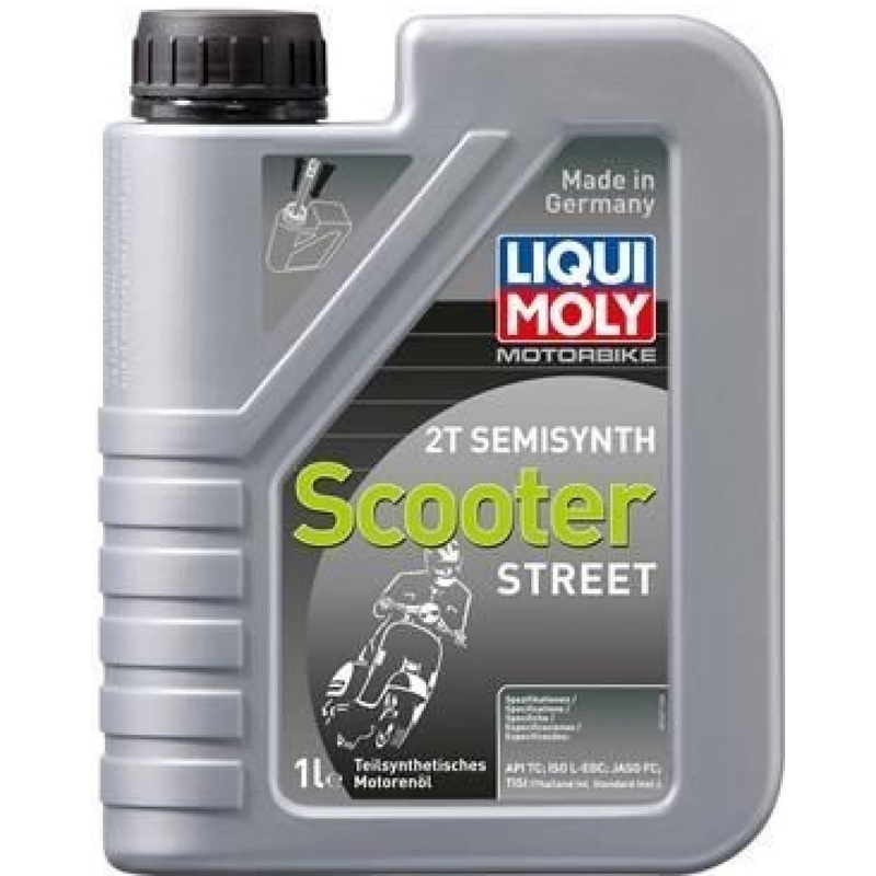 Huile moteur LIQUI MOLY Moto 2T Semi-synth Scooter 1 l