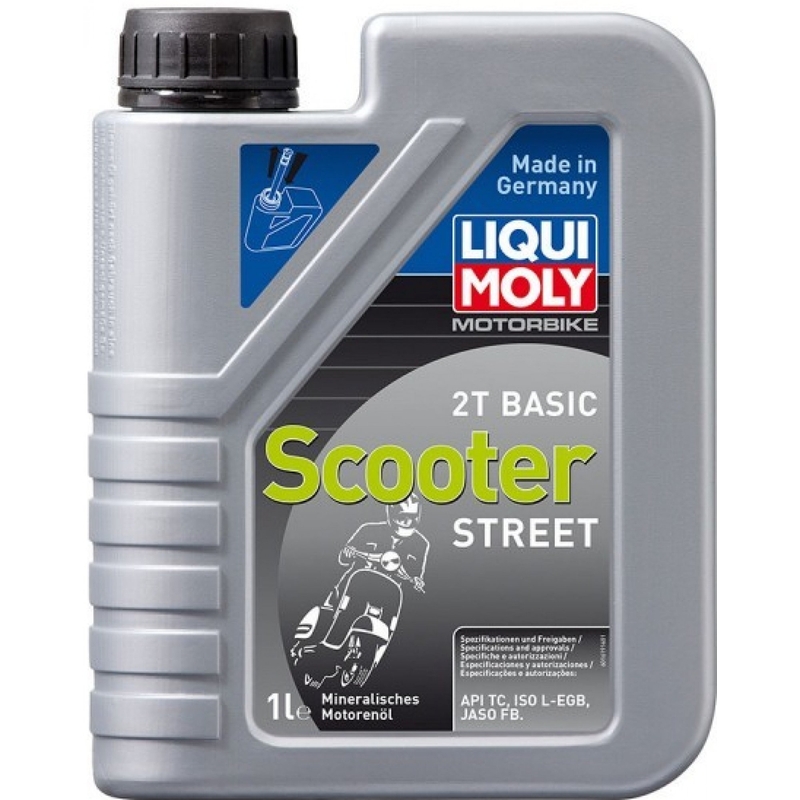 Huile moteur LIQUI MOLY Moto 2T Basic Scooter 1 l