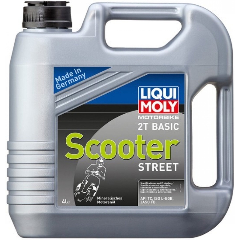 Huile moteur LIQUI MOLY Moto 2T Basic Scooter 4 l