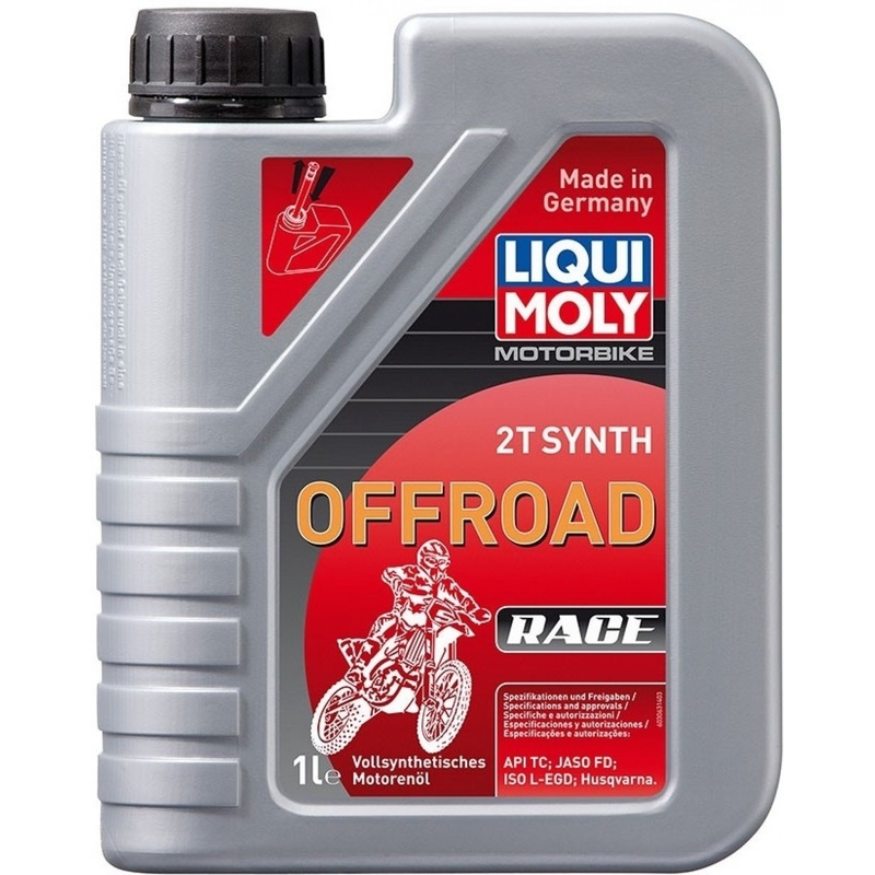 Huile moteur LIQUI MOLY Moto 2T Synth Offroad Race 1 l