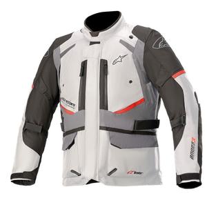 Veste moto Alpinestars Andes Drystar Gris-Noir-Rouge
