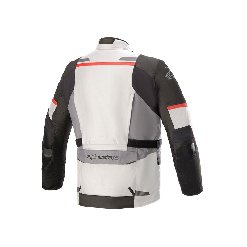 Veste moto Alpinestars Andes Drystar Gris-Noir-Rouge