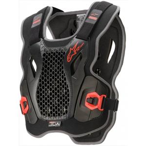Alpinestars Bionic Action chest protector black and red