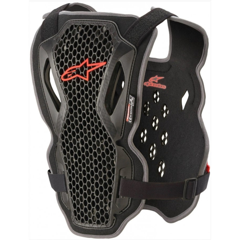 Alpinestars Bionic Action chest protector black and red