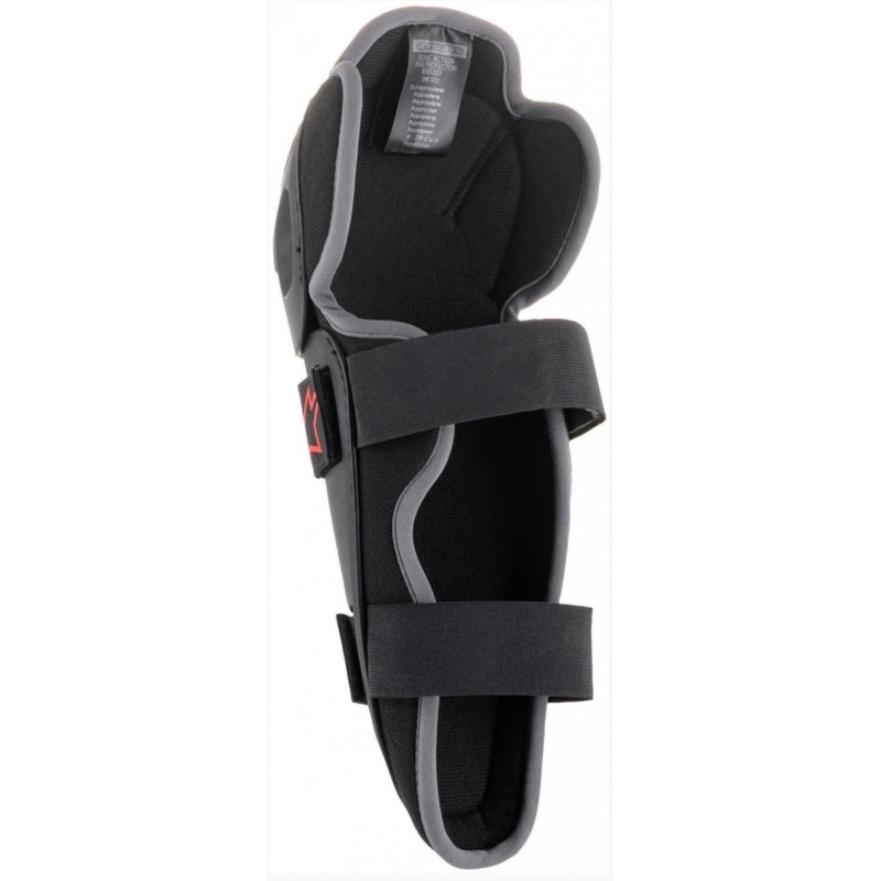 Genouillères Alpinestars Bionic Action noires et rouges