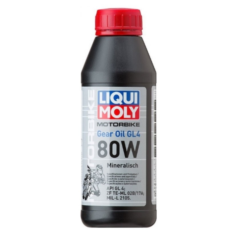Huile pour engrenages LIQUI MOLY 80w 500 ml