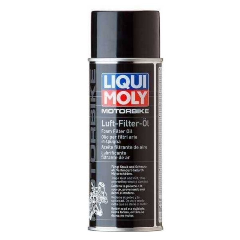 LIQUI MOLY huile pour filtre à air moto spray 400 ml