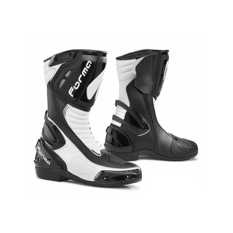 Bottes de moto Forma Freccia noir-blanc