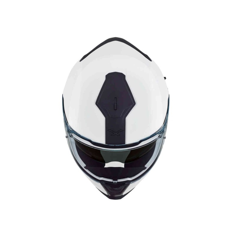 Casque moto intégral NEXX SX.100 Core blanc soldes