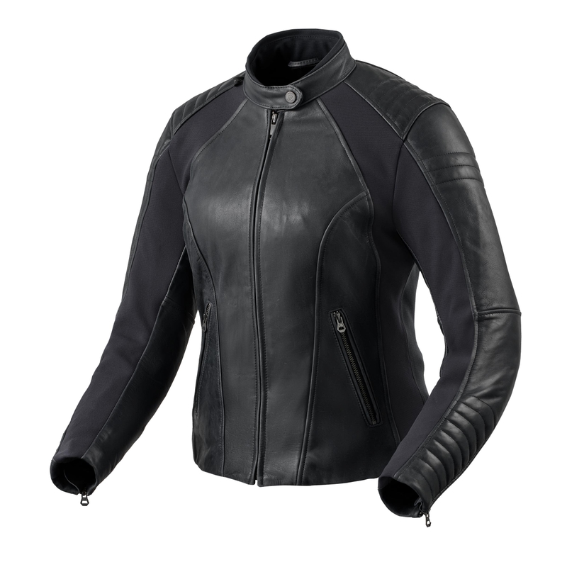 Veste de moto Revit Coral pour femme - Noir soldes