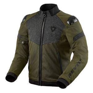 Veste moto Revit Action H2O vert foncé soldes