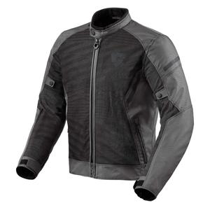 Veste moto Revit Torque 2 H2O noir-gris soldes