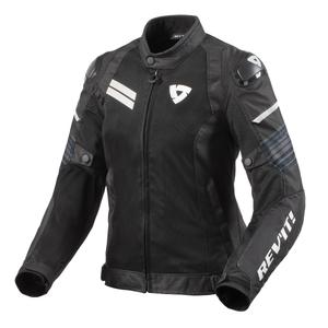 Veste de moto Revit Apex Air H2O noir et blanc pour femme soldes