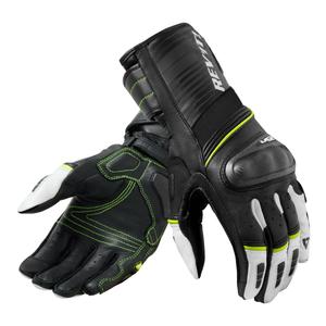 Gants moto Revit RSR 4 noir-jaune fluo