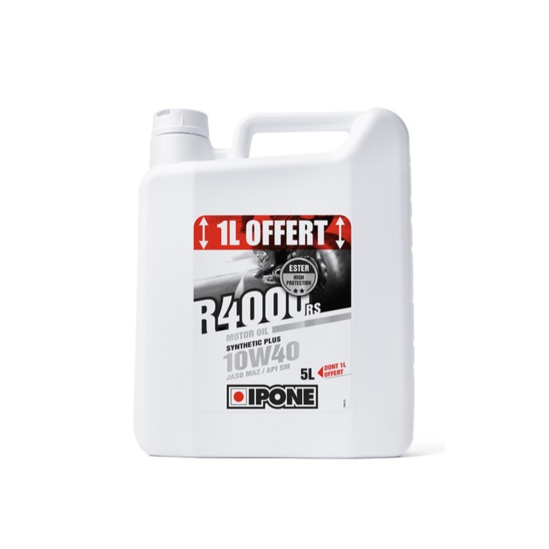 Huile moteur Ipone R4000 RS 10W40 5 l