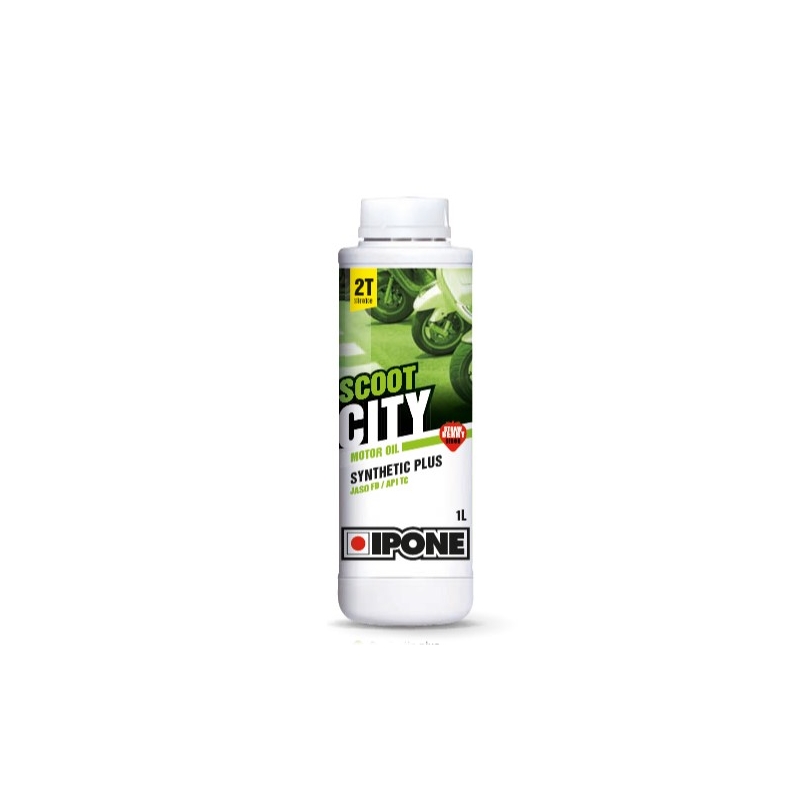 Huile Ipone Scoot City 2T Synthétique Plus fraise 1 l
