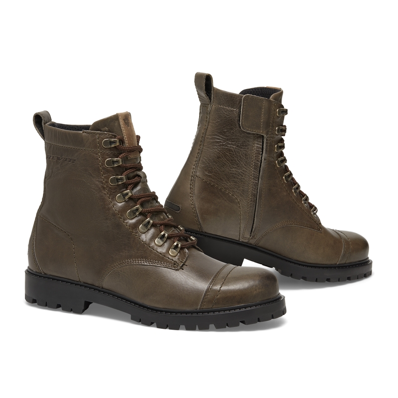Bottes de moto Revit Patrol Vert olive soldes