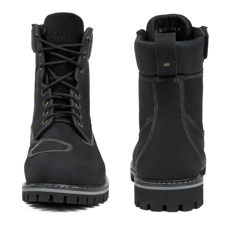 Bottes de moto BROGER Alaska II noir soldes