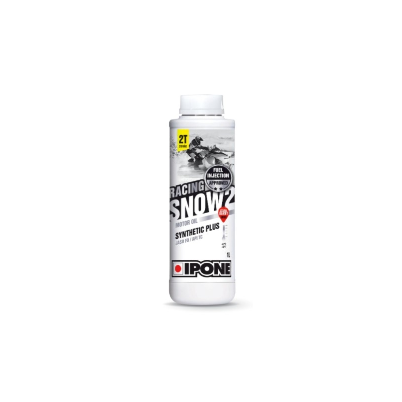 Huile motoneige Ipone 2T Snow racing 1 l fraise