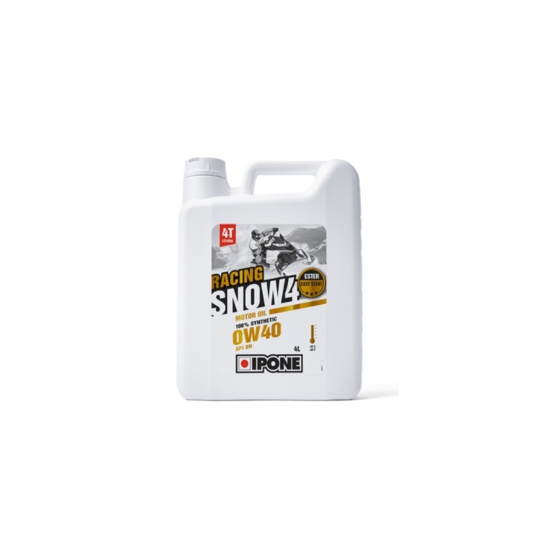 Huile pour motoneige Ipone Snow racing 4T 0W40 4 l
