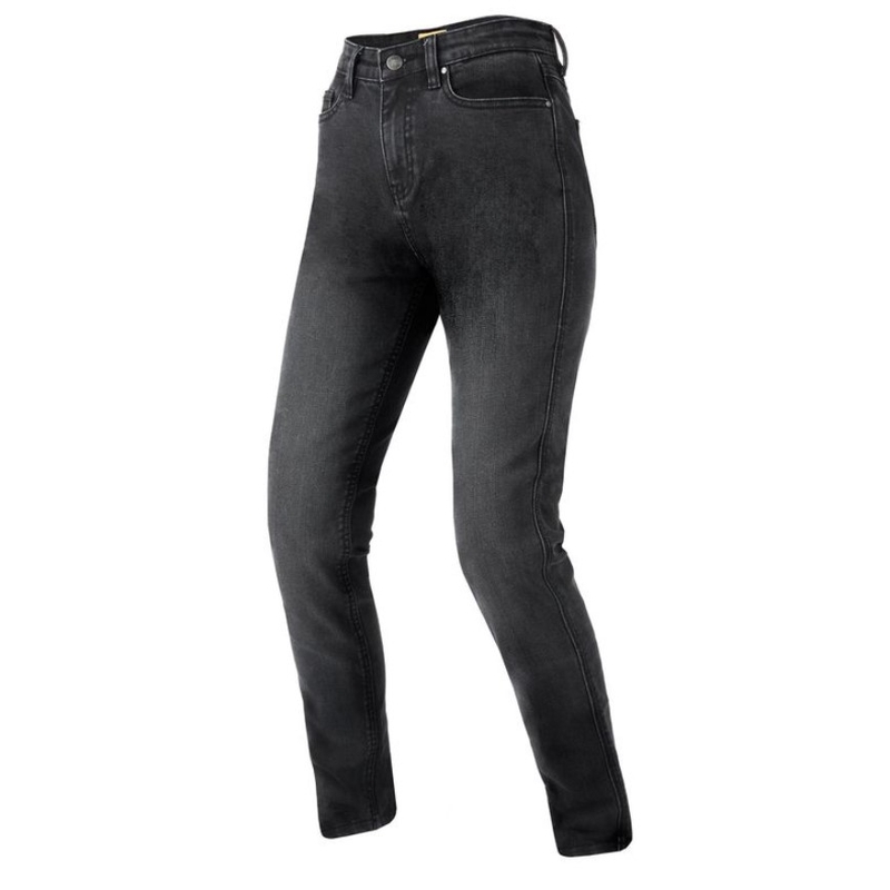 Jeans moto BROGER Florida II pour femme, noir soldes