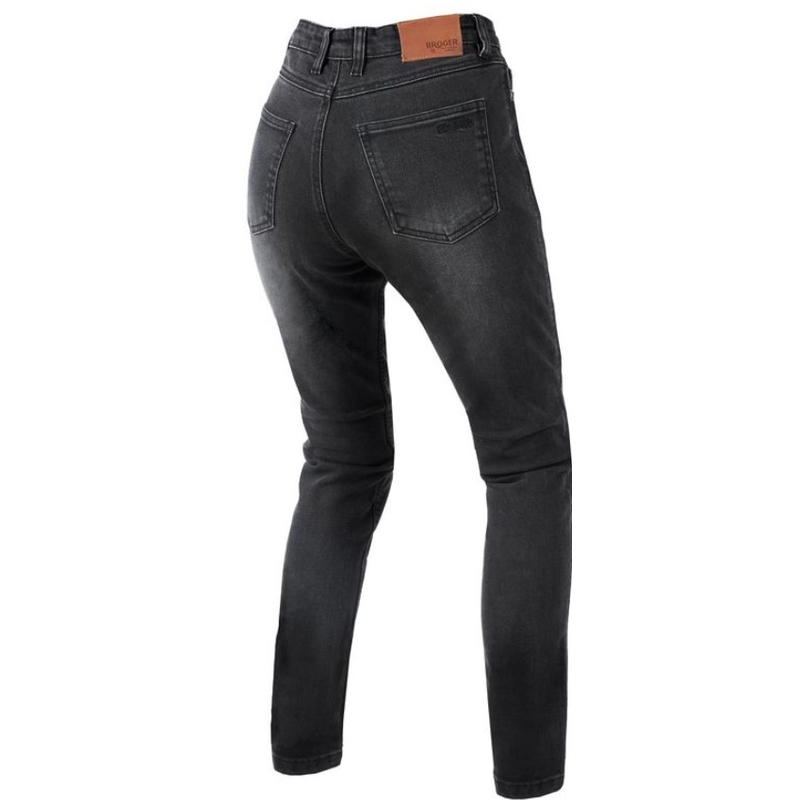 Jeans moto BROGER Florida II pour femme, noir soldes