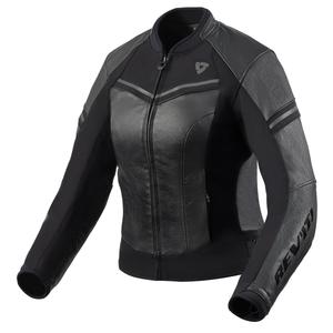 Veste de moto Revit Median pour femme noir-anthracite
