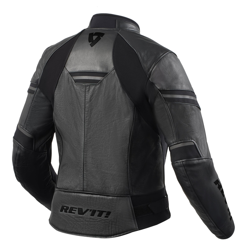 Veste de moto Revit Median pour femme noir-anthracite