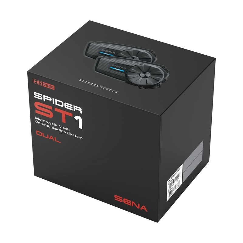 Ensemble de 2 interphones Bluetooth SENA Spider ST1
