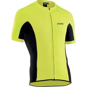 Maillot jaune fluo Northwave Force soldes
