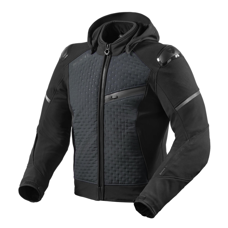 Veste moto Revit Iridium H2O noir soldes