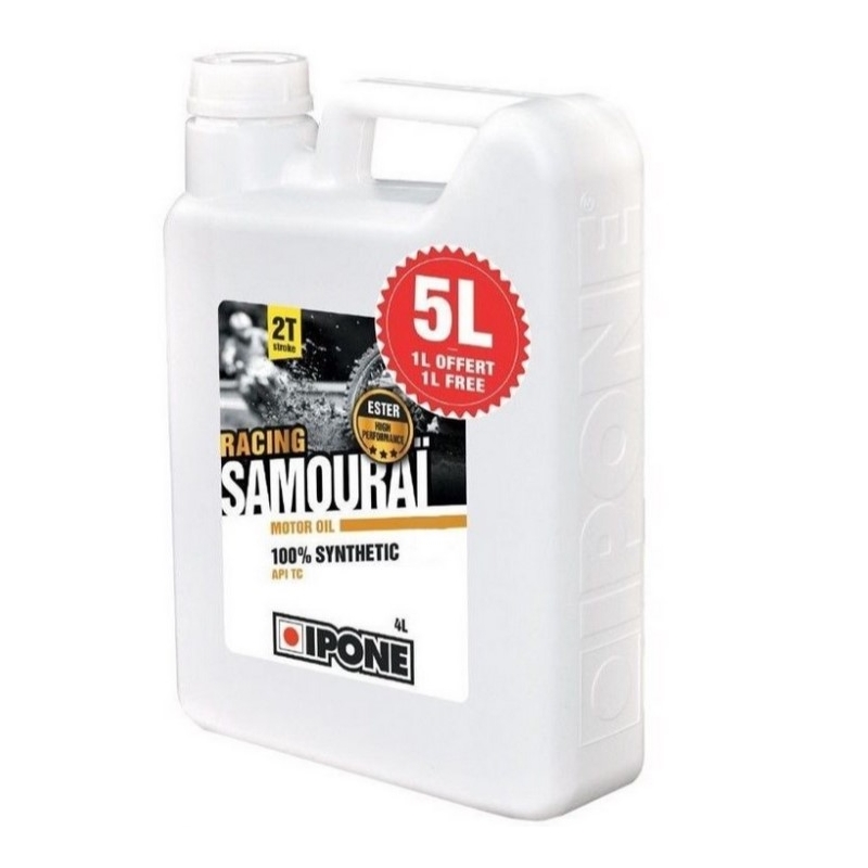 Huile moteur Ipone Samourai Racing 2T 5 l