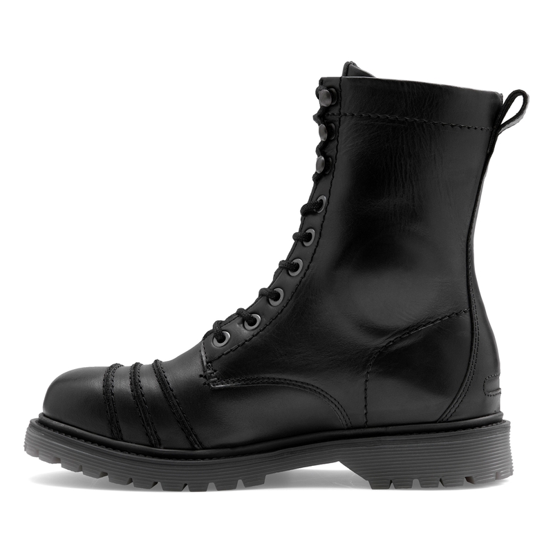 Bottes de motardes Revit Portland noires pour femmes soldes