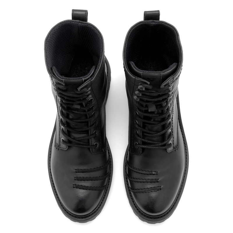 Bottes de motardes Revit Portland noires pour femmes soldes