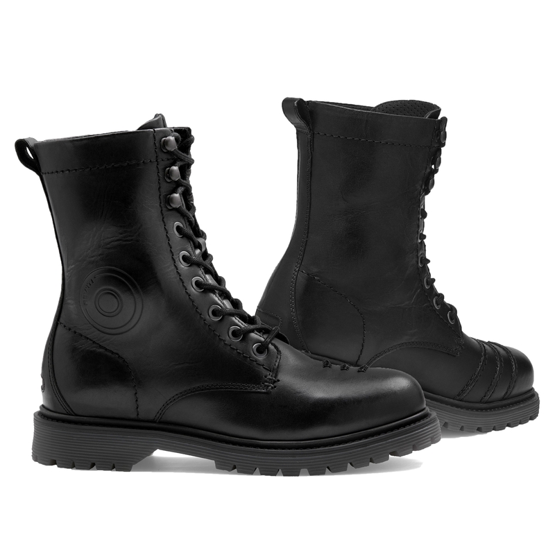 Bottes de motardes Revit Portland noires pour femmes soldes