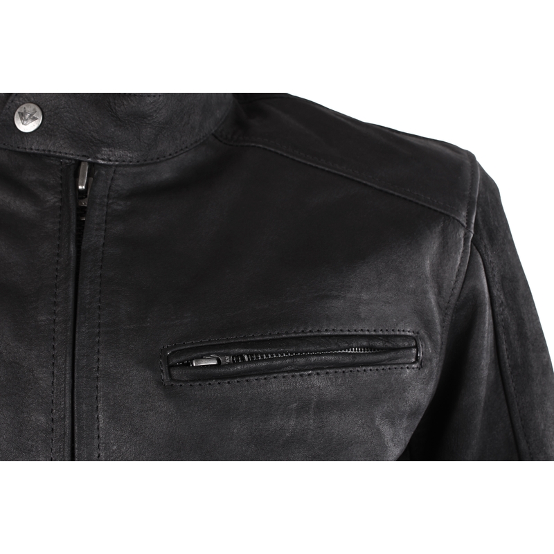 Veste moto RSA Daytona noir mat