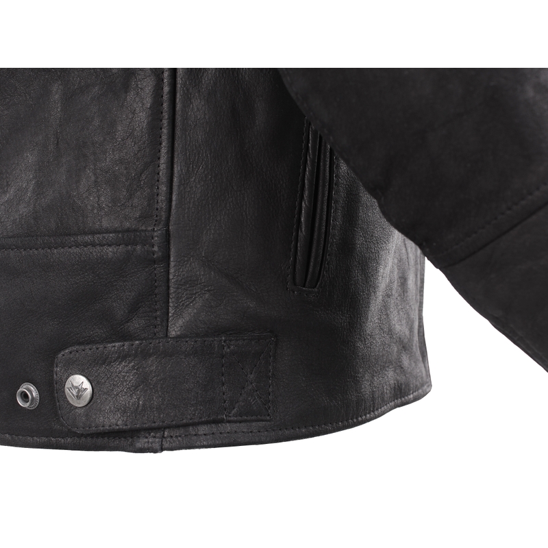 Veste moto RSA Daytona noir mat