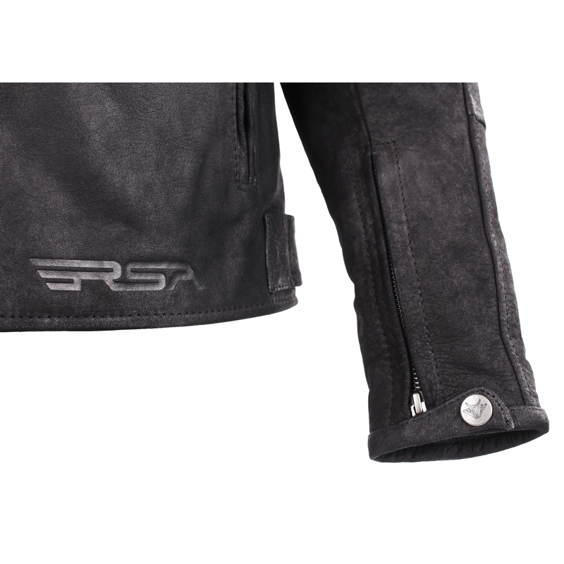 Veste moto RSA Daytona noir mat