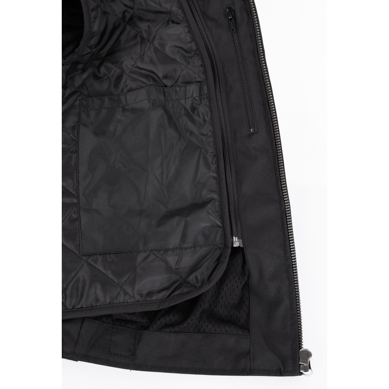 Veste moto RSA Daytona noir mat